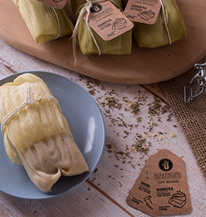 Humita de Ã³regano con queso